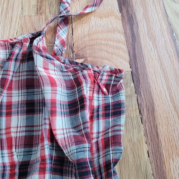 💙3 for $30💙 New York & Company Plaid Summer Tank Top Small - Picture 6 of 8